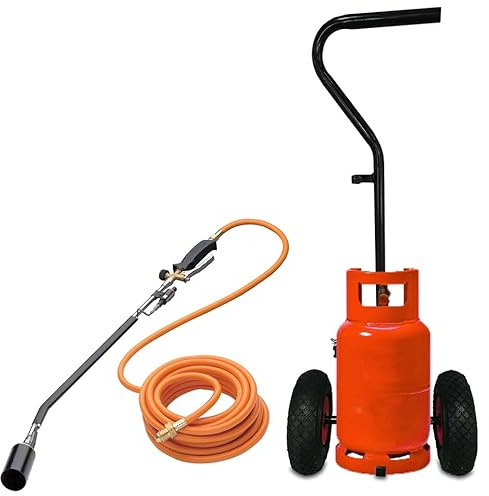 Sherpa Professional Gas Weed Burner and Trolley Kit
