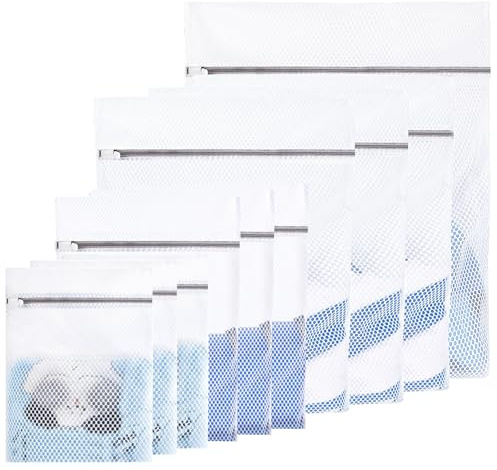 Wäschenetz für Waschmaschine, 10 Stück, Wäschesack für Waschmaschine, Wäschesack für empfindliche Gegenstände, BH, Bluse, Unterwäsche, Babykleidung usw