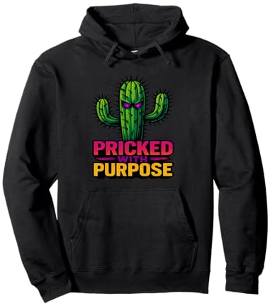 Graphique féroce Cactus Attitude Sweat à Capuche
