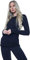 Ladies Womens Plain Long Sleeve Round Neck Top Basic T Shirt Layering Plus Sizes UK 8-18 (M/L (UK 12-14), Navy)