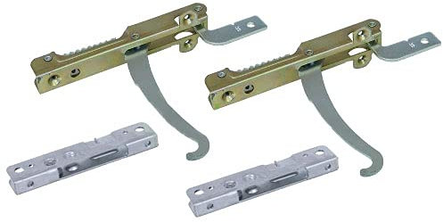 Easyricambi Cerniere Porta Forno GLEM Gas Candy - Piu' portarullini - per Porta Leggera