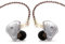 LINSOUL KZ ZSX 5BA+1DD 6 Treiber Hybrid In-Ear HiFi-Kopfhörer mit zinklegierter Frontplatte und 0,75 mm, 2-Pin abnehmbarem Kabel für Audiophile Musiker (Mit Mic, Schwarz)