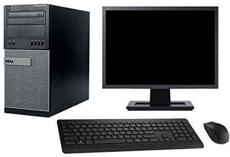 PC Tour Dell 790 MT Ecran 22 Intel G630 RAM 8Go Disque Dur 1To Windows 10 WiFi (Reconditionné)