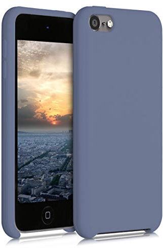 kwmobile Schutzhülle kompatibel mit Apple iPod Touch 6G / 7G (6. und 7.Generation) - Hülle Silikon gummiert - Cover Case in Flieder