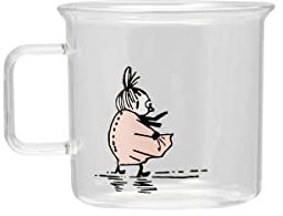 Muurla - Tazza, tazza da caffè - Mumin Little My - vetro - Colore: trasparente - 350 ml