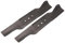Messer für MTD 2 x 41 cm B10 B100 B115 742-0487A 742-0506A 742-0487
