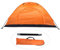 Joyzan Wanderzelt 1-Personen-Campingzelt Wasserdichtes EIN-Personen-Zelt Tragbare Rucksackzelte Leichte Campingzelte oder Strand-Motorrad-Bergsteigen-Reisen[Orange]