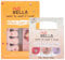 Miss Nella NAIL KIT & Good Vibes- Nail accessories for kids- 3 peel off nail polish, nail stickers, tattoos, nail filer & toe separators- all designed foe children hands & toes