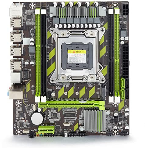 X79 Scheda Madre XEON E5 2640 V2 CPU 4X4G DDR3 1600 REG ECC RAM Memory Combo Kit Set NVME SATA Server