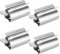 Tubenquetscher 4 Stücke Tubenpresse Edelstahl, Toothpaste Squeezer Mit Standfunktion Zahnpasta Quetscher, Tubenpresser für Zahnpasta Kosmetik Haarfarbe Schuhcreme