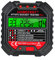 Tester per prese, tester RCD con LED, test GFCI, display di tensione e frequenza