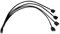 ALPHACOOL 18711 - Splitter a Y aRGB a 3 pin su 4 x 3 pin, 30 cm, cavo modding, nero