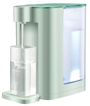 VBVARV Instant Hot Water Dispenser, Electric Kettles Adjustable 5 Temperatures & 2 Water Outputs, 2000W Portable Water Warmer 102 Ounce 3L Water Tank Capacity,Green