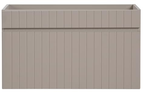 Lomadox Waschbeckenunterschrank 80 cm Auszug Kaschmir B/H/T ca. 80/46/45,6cm