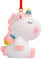 FLYAB Rosa Einhorn Weihnachtsschmuck 2023 Einhorn Ornamente für Weihnachtsbäume Niedliches Einhorn Dekor Einhorn Weihnachtsbaum Ornamente Geburtstag für Kinder Mädchen Frauen
