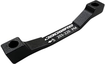 Jagwire Caliper Adaptors 203mm Bremssattel-Adapter, Schwarz