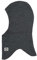 Mikk-line Sturmhaube Dark Grey Melange 10 Jahre | Oeko-TEX 100 | mit Windstop | Wolle Für Baby und Kinder | 95% Wolle - 100% mulesingfrei | Atmungsaktiv & isolierend