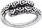 ifundom Lustiger Goldener Zirkonia-ringe D- Stylischer Jubiläumsband Diamantringe Ringschmuck Modischer Fingerring Mode Herrenring Und Frauen Sonne Wukong Hochzeit