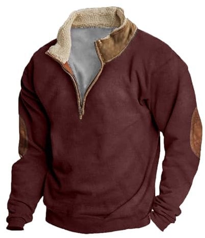 KONG JIMFAN Grin Bear Hoodie Herren Hoodie Jagd Jacke Für Herren Sweatjacke Herren Cap Decke Oversize Herren Hemd Ohne Kragen Regenjacke Herren Leicht Lederweste Weißer Hoodie(Wine,3XL)