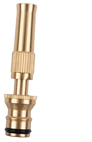 Boquilla de pulverización de agua de alta presión, construcción de latón para manguera de jardín