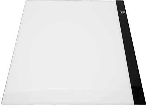 Tableau Lumineux pour Peinture Diamant, Panneau Lumineux A3 Ultra Fin 12 000 K LED à intensité Variable en Continu, Alimentation USB, Traceur pour Peinture, Traçage, Croquis