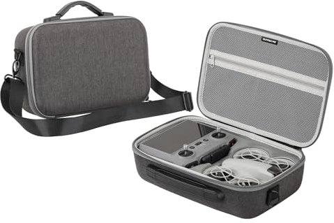 ZJRXM Borsa per telecomando DJI Neo e RC 2, borsa da viaggio portatile per DJI Neo Fly More Combo drone e accessori, grigio., 301*205*91mm