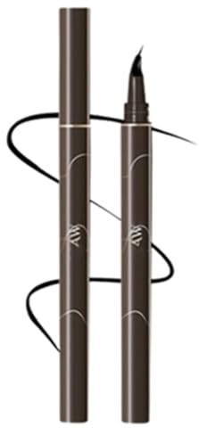 Eyeliner Liquide Pointe Précision Résistant aux Bavures,Longue Durée,Stylo Professionnel étanche Hyper Precise Eyeliner (Noir)