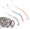 Juegos Para Gatos Cuerda Masticar | Cuerda De Algodón Para Masticar Juegos Para Gatos | Para La Limpieza De Dientes Para Mascotas Y Cachorros De Gato