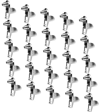 SHINEOFI 1 Satz Regalstifte Metall Regalhalterungen Für Bücherregal Schrank Möbel Einstellbare Regalbretthalter Für Verschiedene Möbelstücke Stabilisierung Von Einlegeböden 30 Stück