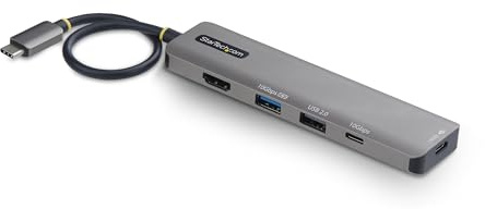 StarTech 5-in-1 USB-C Hub, USB-C auf HDMI, 4K 60Hz, 140W PD, MacBook HP | Mini-Dock, Multiport Adapter, 10Gbps Hub, Thinkpad, USB-A, USB-C, treiberlos