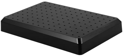 YARNOW Base de Peinture au Pistolet pour Maquette en Plastique Noir | Support Auxiliaire, Socle Stable pour Aérographe, Portable et Facile à Transporter