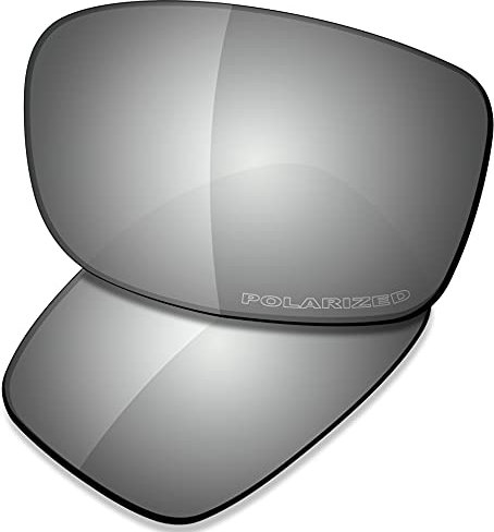 SAUCER Verres et plaquettes de nez de rechange haut de gamme pour lunettes de soleil Oakley Fives (4+1) Squared OO9238 | Fives Squared Low Bridge Fit OO9214 lunettes de soleil haute définition – Métal