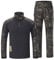 WISEONUS Airsoft Paintball Tarnanzug Tactical Shirt und Airsoft Hose Jagdbekleidung Herren Taktische Schießen BDU Softair Uniform Set