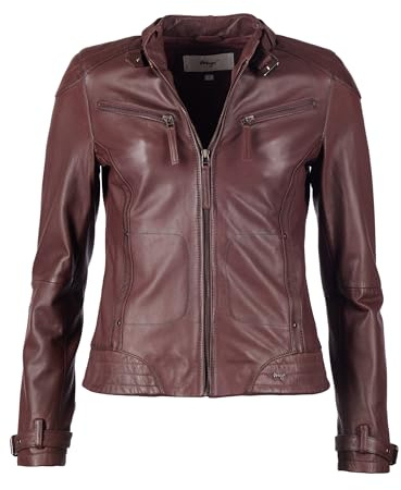 Maze Damen Lederjacke 31ryana Mahagony 3XL