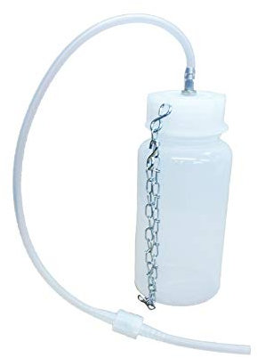 MANOTEC® 1-Ventil-Bremsenentlüfter Bremsenentlüftungsgerät Auffangflasche mit Ventil