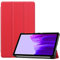 Lobwerk Custodia per Samsung Galaxy A7 Lite SM-T220 SM-T225 8,7 Pollici, con Funzione di Supporto e Funzione Auto Sleep/Wake, Colore: Rosso