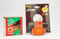 Gracemate Poppy Air Freshener Scents & LED'S STRAWBERRY 150 ml, with WHITE LED USB Light Base and STAWBERRY Hanging Air Freshener, RED