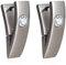 JMFENFA Titan Ohrringe für empfindliche Ohren, Titan Creolen für M?nner Frauen, hypoallergene Titan Ohrringe (Silver V shape)