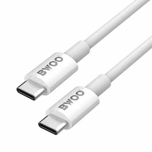 bwoo Cavo Ricarica USB C Port Delivery Trasferimento Dati Carica Veloce Type-C 65W 100W (100W)