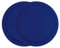 WedDecor Piatti rotondi da dessert usa e getta da 23 cm, colore blu navy, per picnic, matrimoni, barbecue, compleanni, anniversari, baby shower ed eventi natalizi, confezione da 16