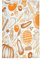 JUMBEAR 1 lot de torchons de cuisine de style vintage d'automne pour Thanksgiving, doux, absorbants, réutilisables, torchons à vaisselle et décoration de table, 71 x 45,7 cm
