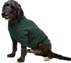 Fleece Dog Jumper Puppy Jacket Winter Coat XS, S, M, L, XL Pet Clothes Rydale 18 Colours (X-Small, Forest)