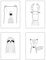 WBdesignz Kinderzimmer Poster Babyzimmer Bilder 4er Set Niedliche Tiere Faultier Rentier Bär Fuchs (DIN A4, ohne Rahmen)