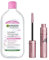 Garnier und Maybelline New York Make-Up Routine Set, Mit Mizellen Reinigungswasser und Maybelline New York Sky High Mascara, Für lange Wimpern und einfaches Abschminken, 2-teilig