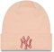 New Era New York Yankees Blush Sky MLB Metallic Logo Cuff Knit Women Beanie - One-Size