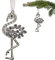 alles-meine.de GmbH Anhänger/Weihnachtsbaumkugel Verschiedene Modelle wählbar 1 Stück Anhänger/Weihnachtsbaumschmuck/Deko Figur Flamingo 10,5 cm - Innen & Außen -..