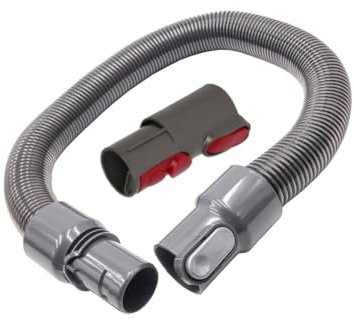 Trade-Shop Set 2 in 1: tubo di prolunga 50-150 cm + adattatore intermedio compatibile con aspirapolvere Dyson DC37 DC37c DC38 DC40 DC41 DC52 DC55 Big Ball