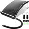 Gimisgu Panneau de Chauffage Solaire 110x69x14cm Chauffage Solaire pour Piscine Panneau Solaire Noir, postuler à Douche de Jardin et Piscine