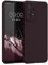 kwmobile Housse Compatible avec Samsung Galaxy A33 5G Coque - Housse de téléphone Protection Souple en TPU Silicone - Bordeaux foncé