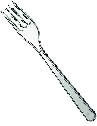Inoverse 100 Stück Mehrweg Plastikgabel, Reusable Plastikbesteck, Hochwertigen Plastikgabeln, Premium Kuchengabeln, Wiederverwendbar Party Besteck, Party Set Geschirr Besteck